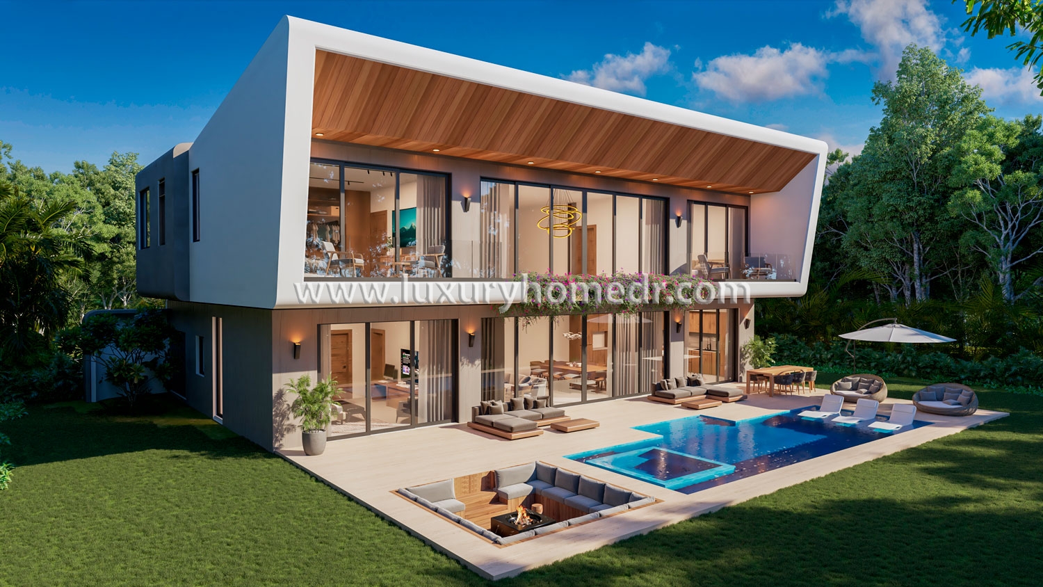 For Sale Brand New 5-BR Villa in Caletón Residences, Cap Cana