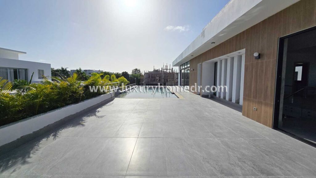 Villa with Village with Rooftop Pool in Punta Cana Village 15