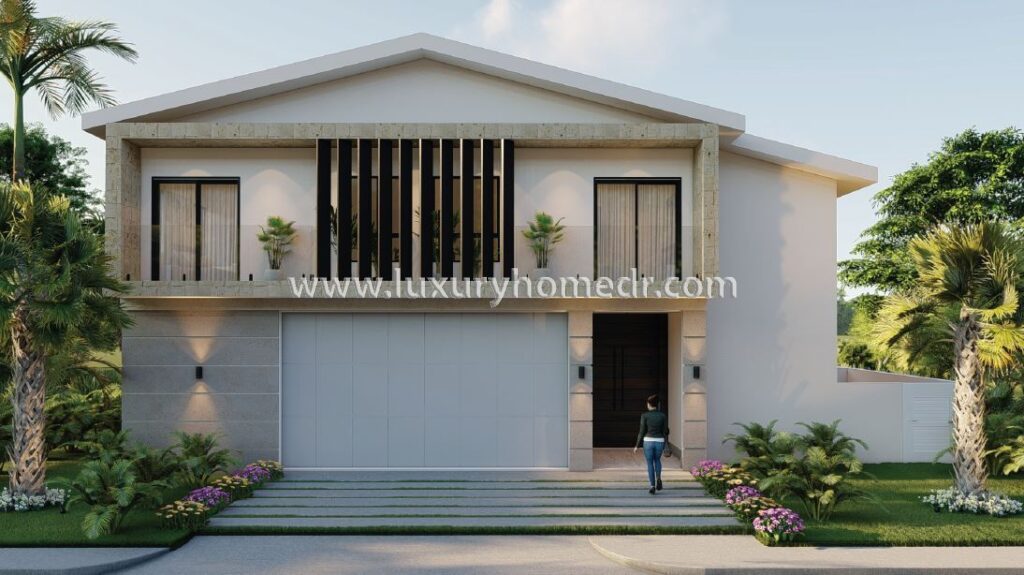 New Villa Under Construction in Punta Cana Village West 1