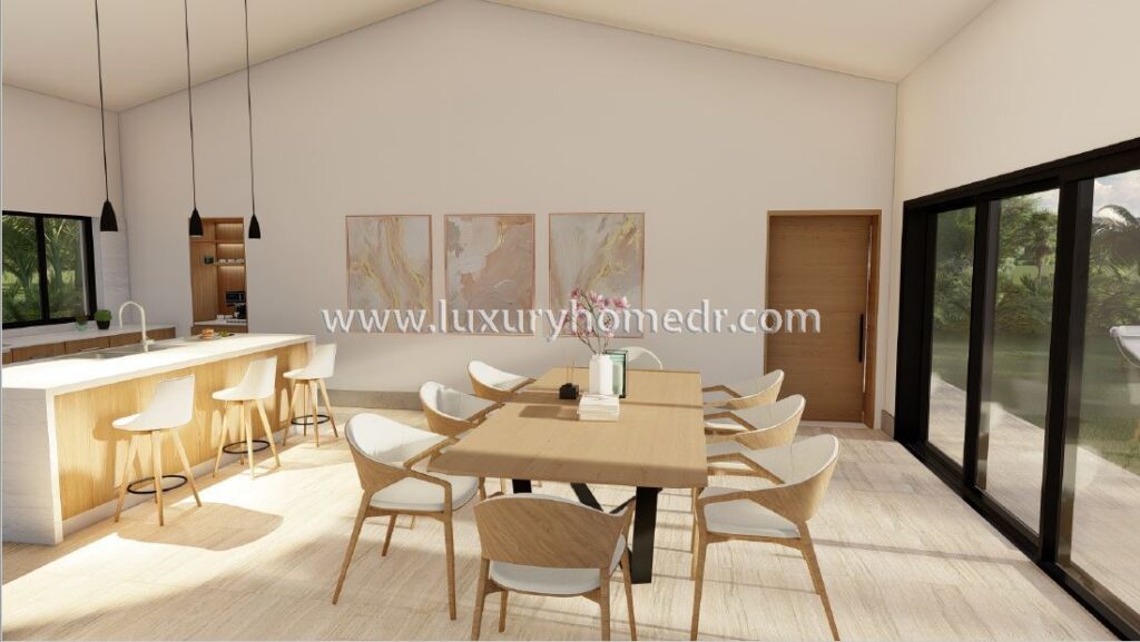 New Villa Under Construction in Punta Cana Village West 6