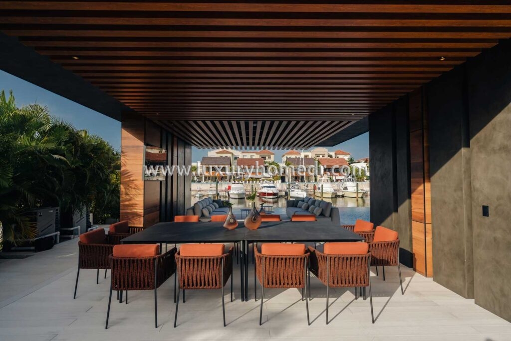 Villa with La Marina Cap Cana View 9