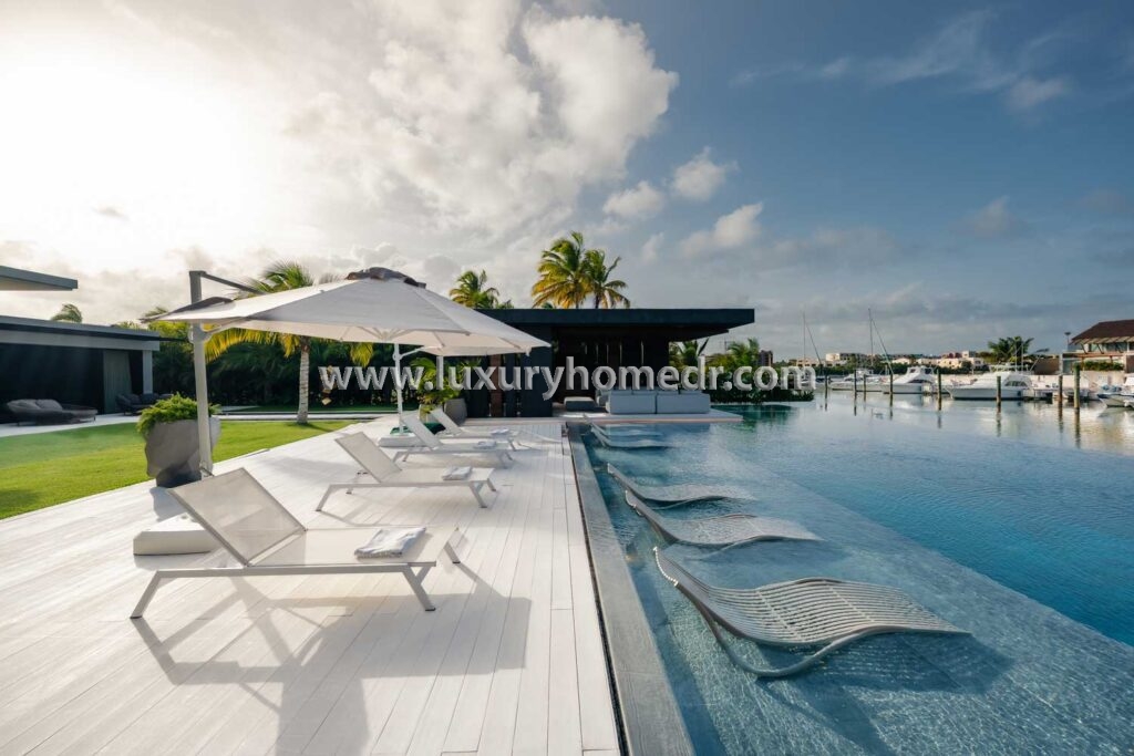 Villa with La Marina Cap Cana View 23