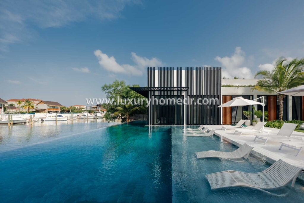 Villa with La Marina Cap Cana View 5