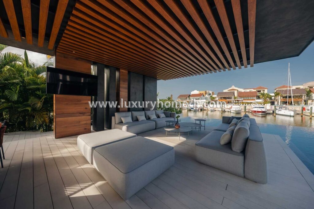 Villa with La Marina Cap Cana View 6