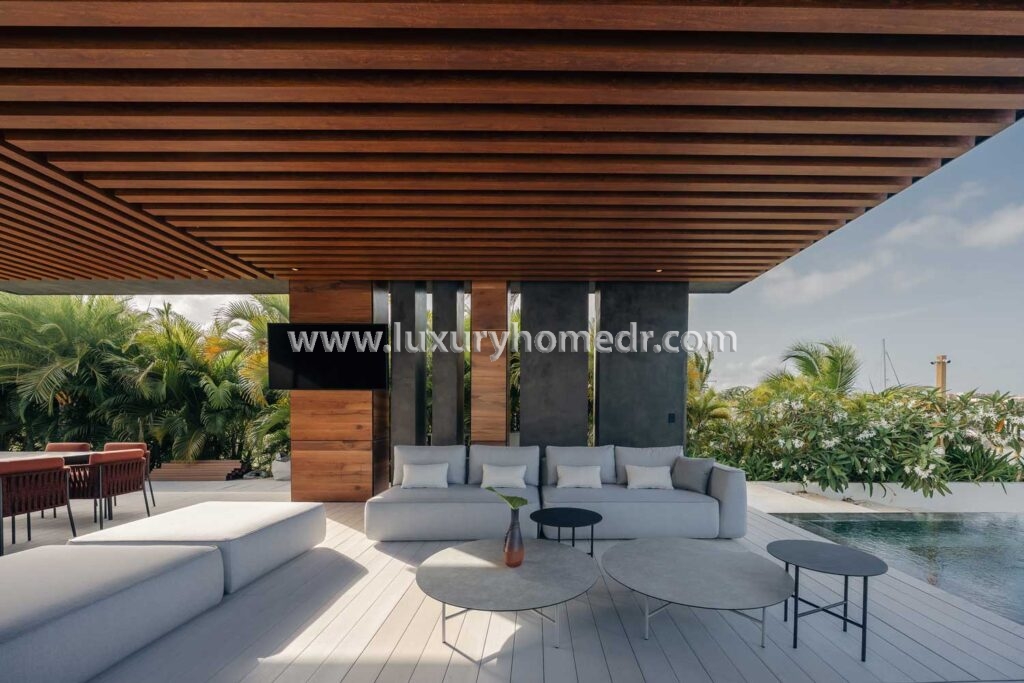 Villa with La Marina Cap Cana View 7