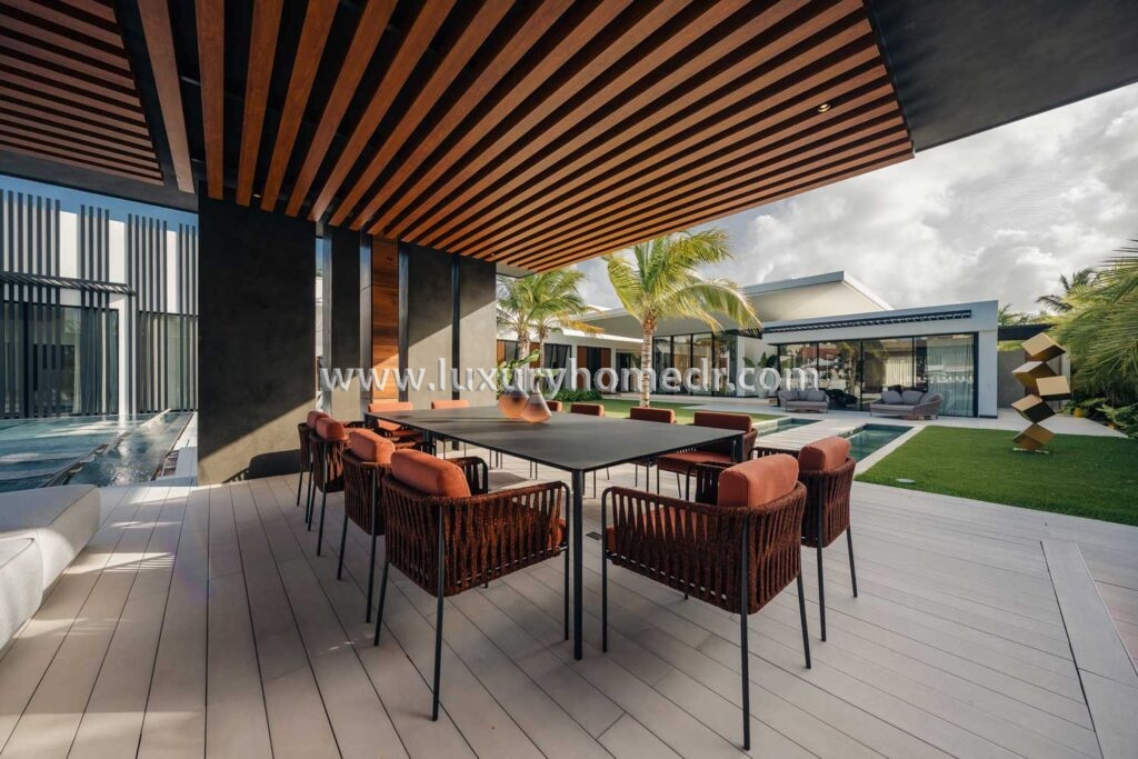 Villa with La Marina Cap Cana View 8