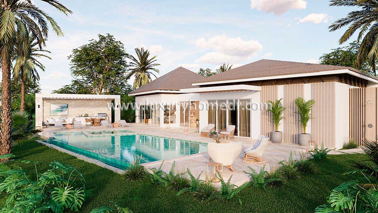 Contemporary 5BR Nature-Inspired Villa for Sale in Casa de Campo Las Canas
