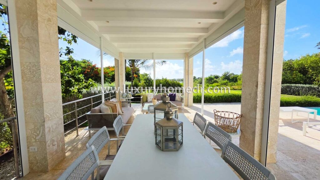 For Sale Golf View Villa 5BR in Hacienda Punta Cana Resort 9